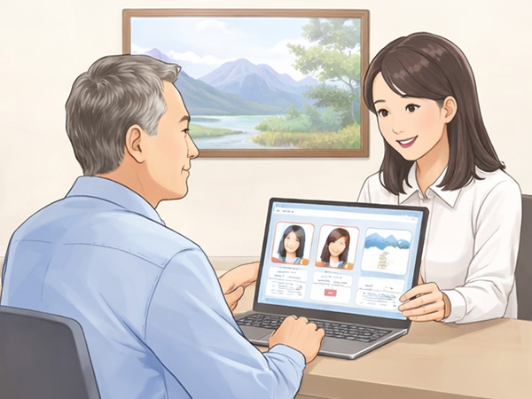 理想の相手が見つかる